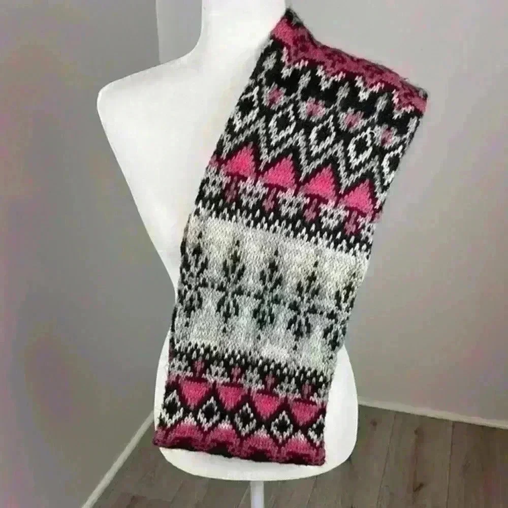 American Eagle Knit Multicolor Infinity Scarf OS